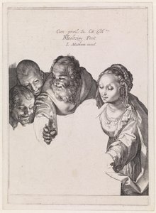 Herdarnas tillbedjan av Hendrick Goltzius