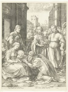 Tillbedjan av kungarna Mary