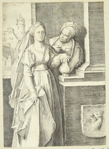 Det udda paret av Hendrick Goltzius