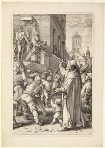 Ecce Homo av Hendrick Goltzius