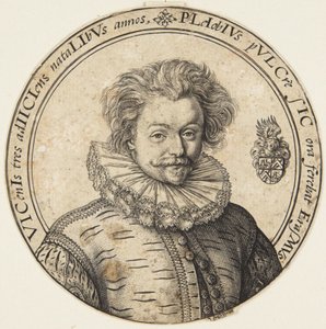 Erasmus Pleiobius av Hendrick Goltzius
