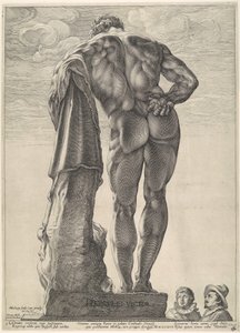 Farnese Herkules av Hendrick Goltzius