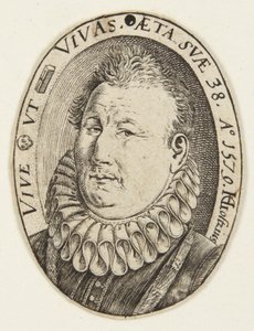 Gerrit Jansz. van Schooten av Hendrick Goltzius