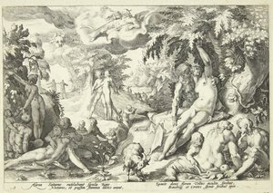 Den gyllene åldern av Hendrick Goltzius
