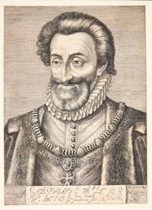 Henrik IV, kung av Frankrike av Hendrick Goltzius