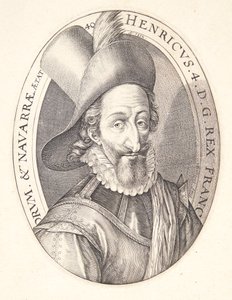 Henrik IV, kung av Frankrike av Hendrick Goltzius