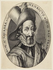 Henrik IV, kung av Frankrike av Hendrick Goltzius