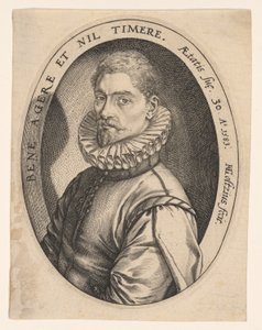 Hieronymous Scholiers av Hendrick Goltzius