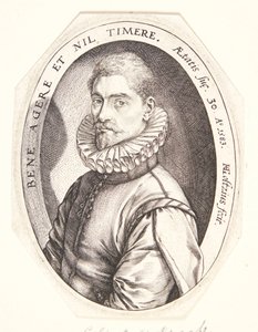 Hieronymus Scholiers av Hendrick Goltzius