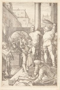 Flåningen av Hendrick Goltzius