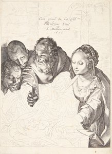 Herdarnas tillbedjan av Hendrick Goltzius