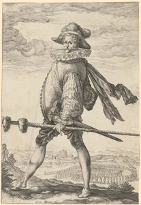 Infanterikapten av Hendrick Goltzius