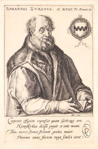 Jan van Zuren av Hendrick Goltzius
