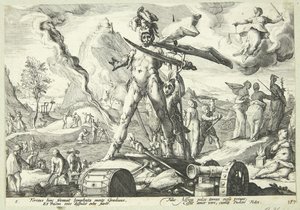 Järnåldern av Hendrick Goltzius