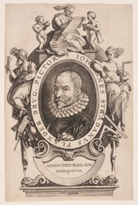 John Stradanus av Hendrick Goltzius