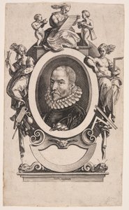 John Stradanus av Hendrick Goltzius