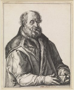 Johannes Zurenus (1517–1591) av Hendrick Goltzius
