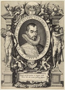 Josephus Justus Scaliger av Hendrick Goltzius