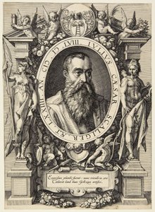 Julius Caesar Scaliger av Hendrick Goltzius
