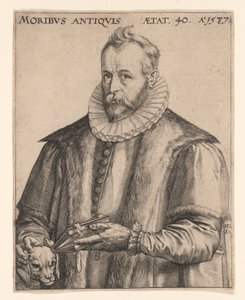 Justus Lipsius av Hendrick Goltzius