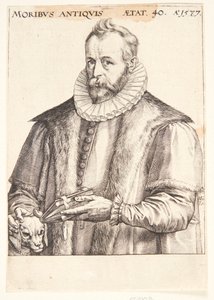 Justus Lipsius av Hendrick Goltzius