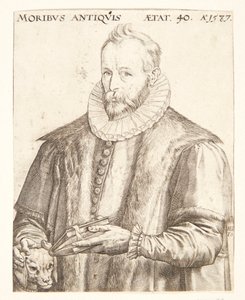 Justus Lipsius av Hendrick Goltzius