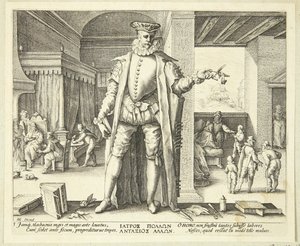 Läkaren som människa av Hendrick Goltzius