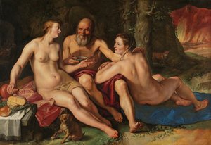 Lot och hans döttrar Loth och hans döttrar