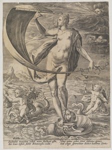 Lyckan (Instabili tumidum veluti ...) av Hendrick Goltzius