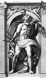 Neptunus av Hendrick Goltzius