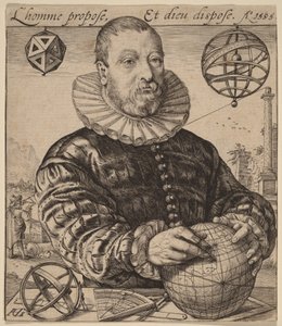 Nicolaus Petri van Deventer av Hendrick Goltzius
