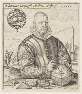 Nicolaus Petri van Deventer av Hendrick Goltzius