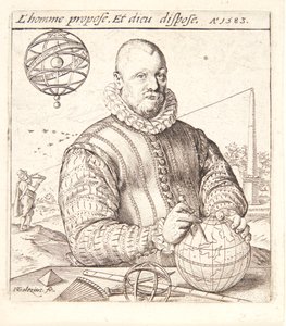 Nicolaus Petri van Deventer av Hendrick Goltzius