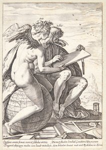 Övning och konst av Hendrick Goltzius