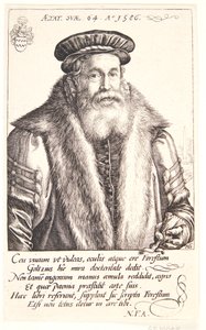 Petrus Forestus av Hendrick Goltzius