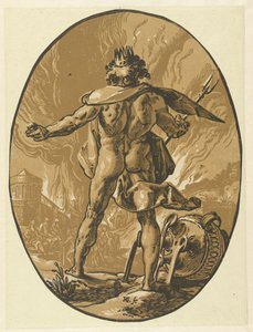 Pluto Gods and Goddesses (serietitel) av Hendrick Goltzius