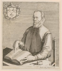 Porträtt av Gerard de Jode av Hendrick Goltzius