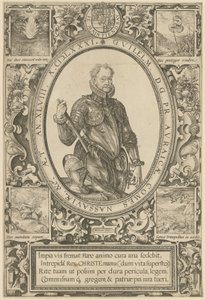 Porträtt av Vilhelm I av Oranien av Hendrick Goltzius