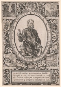 Porträtt av Vilhelm av Oranien av Hendrick Goltzius
