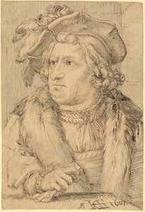 Porträtt av en man av Hendrick Goltzius