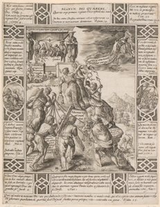 Regnum Dei quaerere, nummer 4 i serien ”Allegorier om den kristna tron” av Hendrick Goltzius