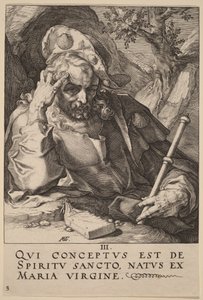 Saint James Major av Hendrick Goltzius