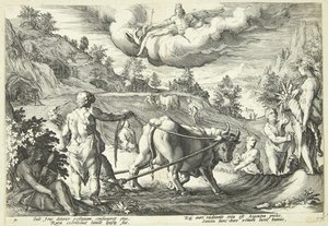 Silveråldern av Hendrick Goltzius