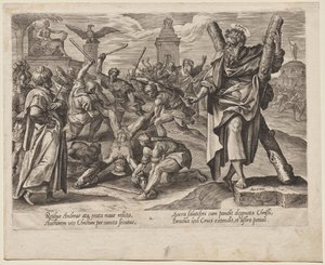 St Andrew av Hendrick Goltzius