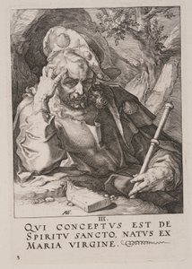 S:t Jakob den store, från Kristus, apostlarna och S:t Paulus med trosbekännelsen av Hendrick Goltzius