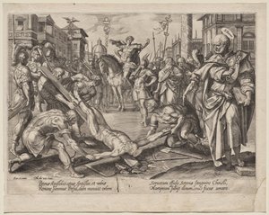 St Peter av Hendrick Goltzius