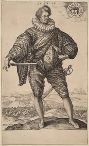 Stanislaw Sobocki (?) av Hendrick Goltzius