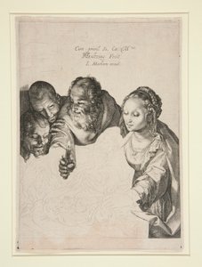 Tillbedjan av herdarna av Hendrick Goltzius