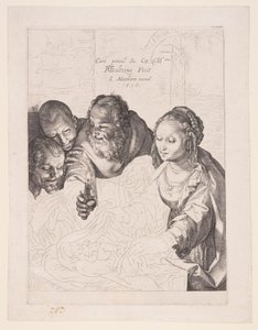 Herdarnas tillbedjan av Hendrick Goltzius