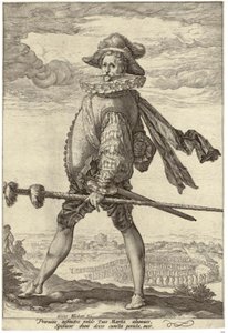 Infanteriets kapten av Hendrick Goltzius